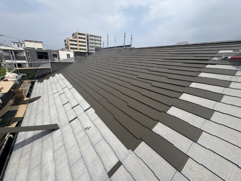 屋根工事施工実績